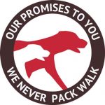 We Love Pets will never pack walk